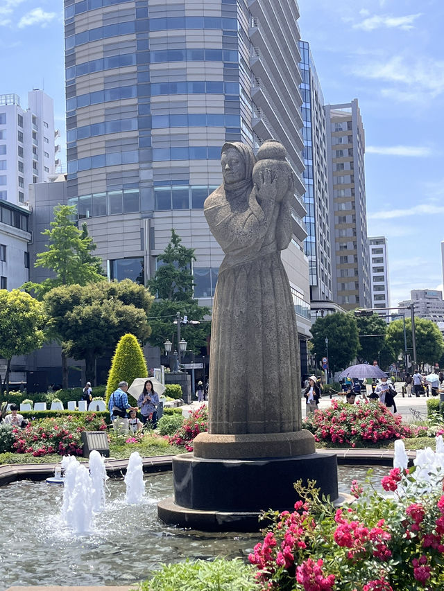 Yamashita Park, is a scenic seaside park in Naka‑ku, Yokohama