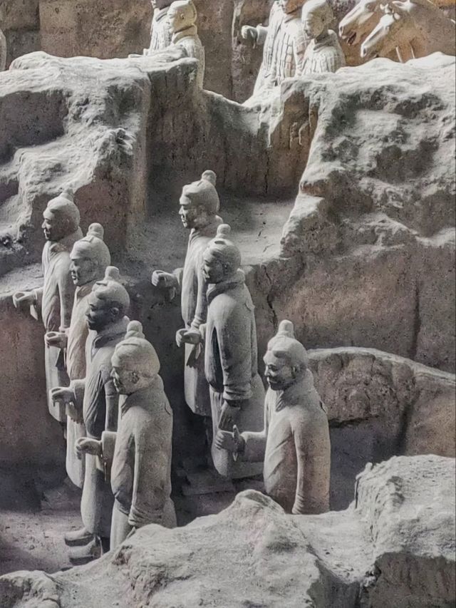 Standing Before the Legendary Terracotta Army