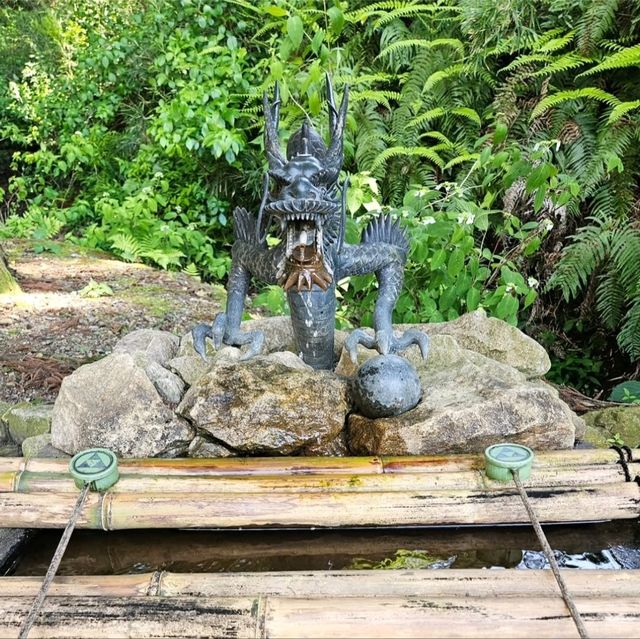 森の静寂に包まれる、惣河内神社⛩️🌿