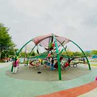 台中 是公園也是體能訓練場|黎新公園