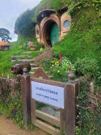 Walking through the steps of a Hobbit in Hobbiton