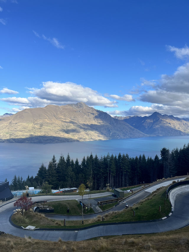 坐纜車上Skyline俯瞰美景  