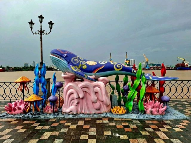 Hoàng Gia Bridgeสะพานที่เพิ่งเปิด