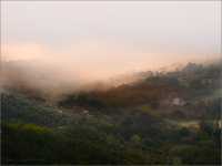 Рассвет над Civita di Bagnoregio: город, стоящий на краю