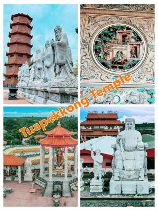 #batamguide
⛩️✨ Tua Pek Kong Temple – The Spiritual Heart of Batam! 🇮🇩

📍 Location:
Nagoya, Batam City, Riau Islands, Indonesia – right in the bustling heart of Batam 🏮

💰 Entry Fee:
Free entry! Everyone is welcome to visit and soak in the sacred vibes 🙏

🕒 Opening Hours:
Open daily from 7:00 AM – 9:00 PM ⏰

🌟 Highlights:

One of the oldest Chinese temples in Batam, dedicated to the deity Tua Pek Kong, the God of Prosperity 💰

Features intricate Chinese architecture, colorful dragon carvings, and traditional red lanterns 🎐

The beautiful incense-filled courtyard creates a calming, spiritual ambiance 🌸

During festivals like Chinese New Year, the temple glows with lights, music, and celebrations 🎆

A great spot to experience Batam’s multicultural harmony and take stunning photos 📸


🚗 How to Reach:
Located in Nagoya, just 10 minutes from Batam Center Ferry Terminal – easily reachable by car, taxi, or Grab 🚕

A peaceful and cultural gem, Tua Pek Kong Temple is a must-visit for anyone who loves heritage, color, and serenity 🌺

#TuaPekKongTemple #BatamCulture #BatamTravel #ChineseTemple #IndonesiaTour #SpiritualJourney