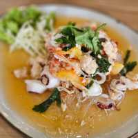 Wonderful Thai lunch today