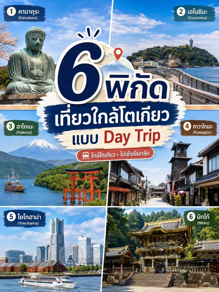 東京近郊のおすすめ日帰りスポット6選!朝出発で別の街へ小旅行気分。