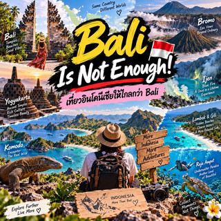 🏝️ Bali Is Not Enough! 🇮🇩เที่ยวอินโดนีเซียให้ไกลกว่า Bali