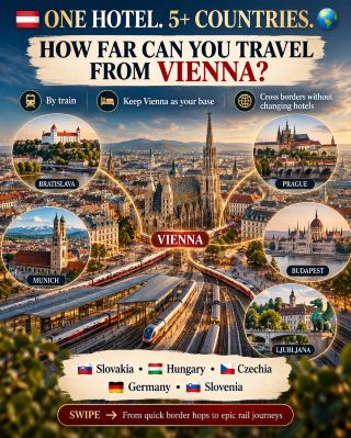 6 Countries, 1 Hotel: The Ultimate Vienna Train Adventure 🚆🌍