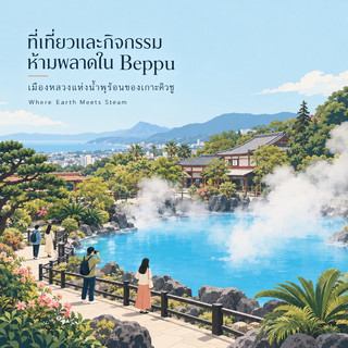 รวมที่เที่ยว และกิจกรรมห้ามพลาดใน beppu เมืองออนเซ็นที่โด่งดัง