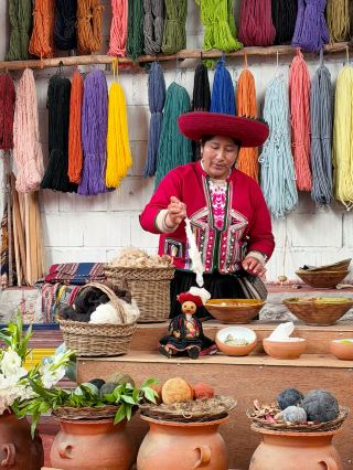 【🇵🇪ペルー】チンチェロ織物の町