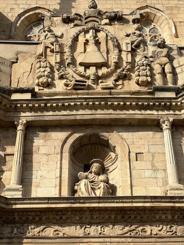 Gothic church in Montblanc, Spain