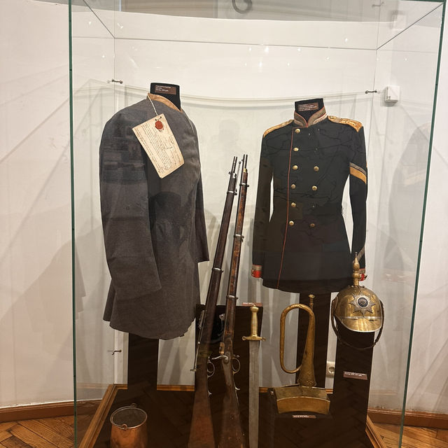 Spine chilling experience at a military museum!