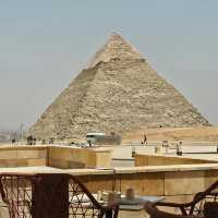 The pyramid of Giza 