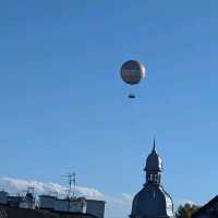 Air balloon taken from Wawel Royal Castle 