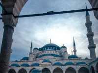 The Blue Mosque: A Symphony in Blue and Light!