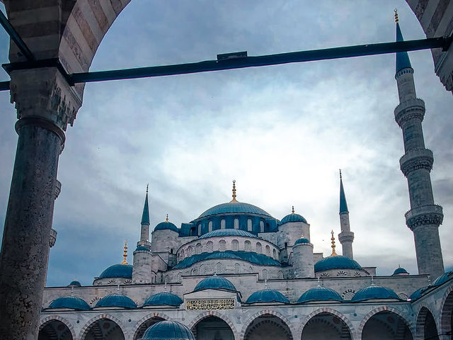 The Blue Mosque: A Symphony in Blue and Light!