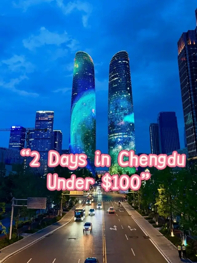 🇨🇳✨ “2 Days in Chengdu: Pandas, Spices & Teahouse Vibes Under $200”