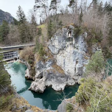 Ready to get wowed by nature? Füssen’s Lechfall is the kind of spot that makes you want to ditch your phone and just soak it all in 🌲🌧️. This dramatic little hidden gem lies right on the edge of town—where the Lech river tumbles over rugged rocks, creating a mini-canyon with a roaring waterfall. There’s even a dam spanning the gap, ringed by forest, cliffs, and misty rainclouds: it’s a must-see, especially if you love outdoor adventure or photography.

Must-See Place: Lechfall
• Address: Tiroler Str. 29, 87629 Füssen, Germany
• Open: 24/7, all year round (no ticket needed!)

My tips: Lechfall is best visited on a cloudy or rainy day if you want that moody, cinematic vibe—those forests and cliffs look epic with a bit of mist hanging around! The area is easy to find from Füssen’s center; just follow Tiroler Str. south. There’s a walkway and viewing platform, so you’re set for close-up shots or just taking in the sound of rushing water. Don’t forget rain gear, and keep an eye out for powerful river currents.

Getting Around: Füssen’s old town is super walkable, and Lechfall is just a 10-minute stroll south. You can easily grab a bus or taxi if you’re feeling tired.

Food tip: Head back to the city center after your visit and grab cake at the bakeries around Reichenstrasse—they’re famous for their flaky pastries!

Practical tips: Seasonal weather changes fast—pack layers and a raincoat; sturdy shoes are a must if you want to explore the forest paths nearby.

#FussenFalls #NatureVibes #GermanyTravel #Lechfall #TripDotCom