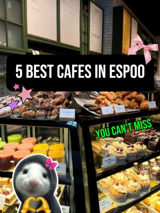 5 Must-Visit Cafes in Espoo, Finland: Waterfront Vibes & Nordic Baking! ☕🌊