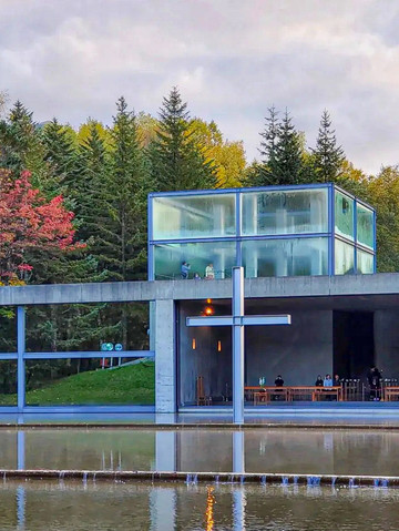Check in at Tadao Ando's Water Church ✨ | Trip.com Shimukappu