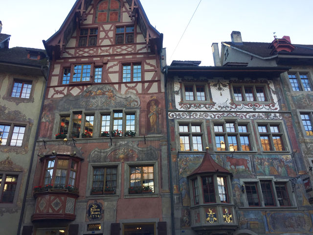 Swiss town of Stein am Rhein: a gem on the banks of the Rhine.