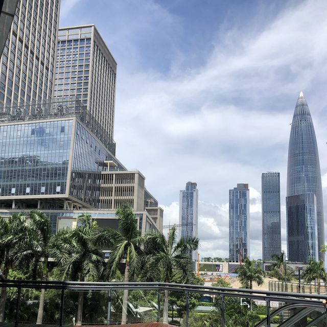 A mall for night and day in Shenzhen 