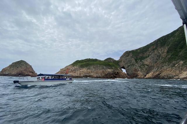 火石洲．上山下海賞欖灣角洞