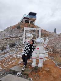 蘭州|在太空艙酒店看雪賞丹霞能有多美