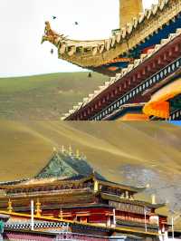藏身於祁連山下的高原明珠--阿柔大寺青甘藏區