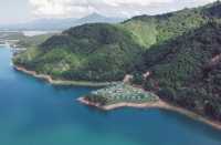 萬綠湖畔超炫太空艙，枕山水入夢