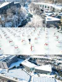 別問啦，雪人軍團在這裡長白山度假好去處～