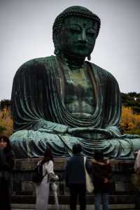 陰天鎌倉 不見富士山 仍值得一去