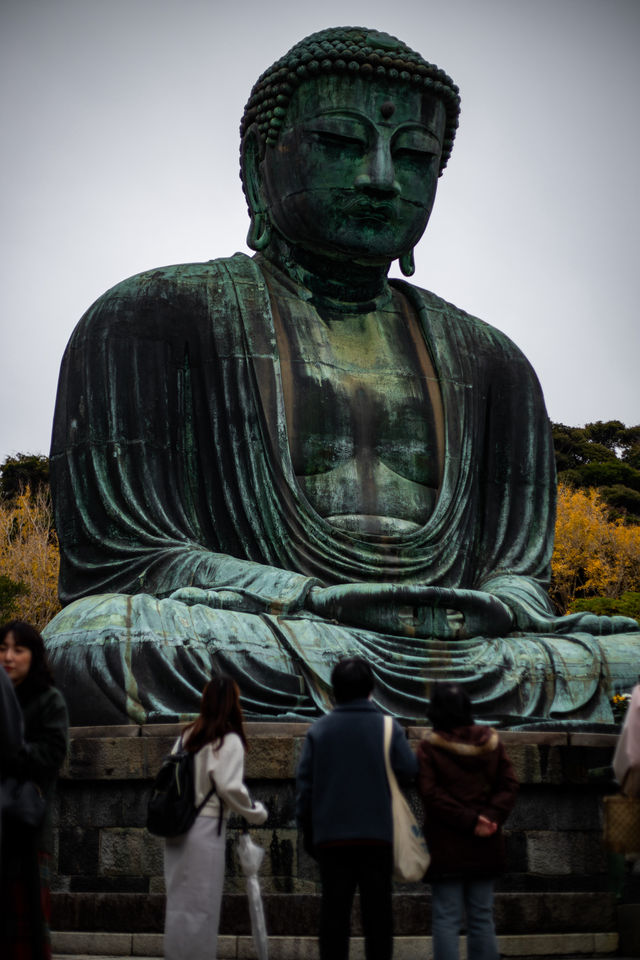 陰天鎌倉 不見富士山 仍值得一去