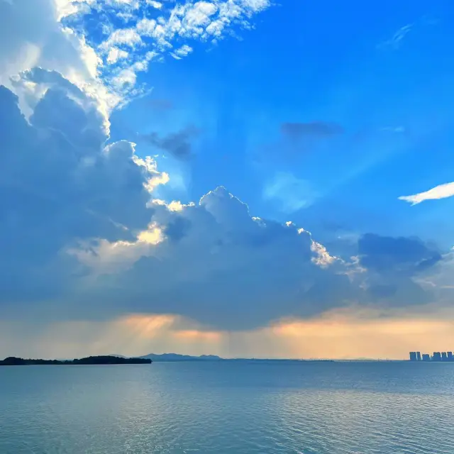 세이성 호수 녹도, 바다를 볼 필요 없이 호수를 보는 것도 매우 즐거워요