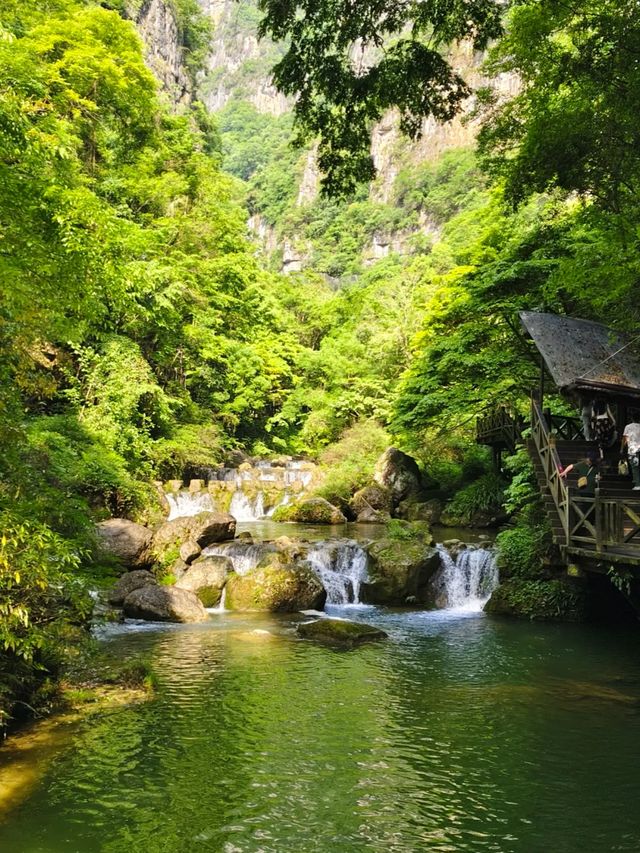 來三峽大瀑布，清涼一夏
