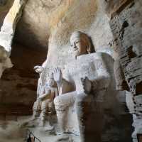 A random visit to Datong and Yungang Grottoes. One of my fav days of the trip so far