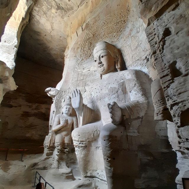 A random visit to Datong and Yungang Grottoes. One of my fav days of the trip so far