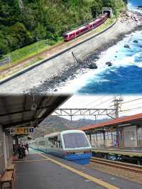 夏日海邊小火車，伊豆觀海列車的夢幻之旅
