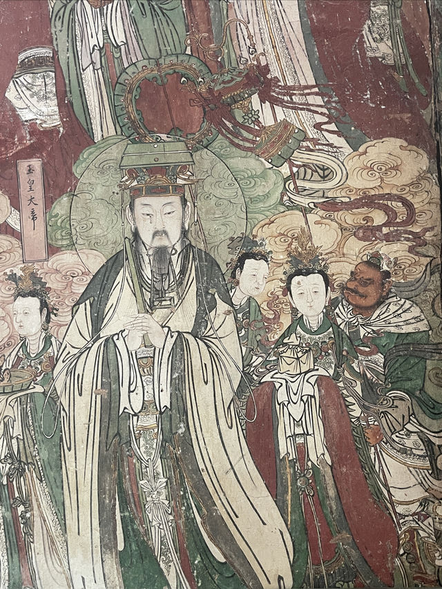 華棟壁繪 至者聳觀｜石家莊毗盧寺壁畫