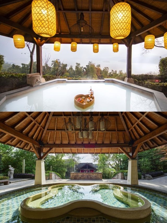 賞四千畝湖光山色來天目湖涵田度假村
