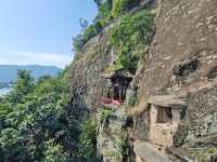 皇澤寺——女皇帝武則天祀廟。