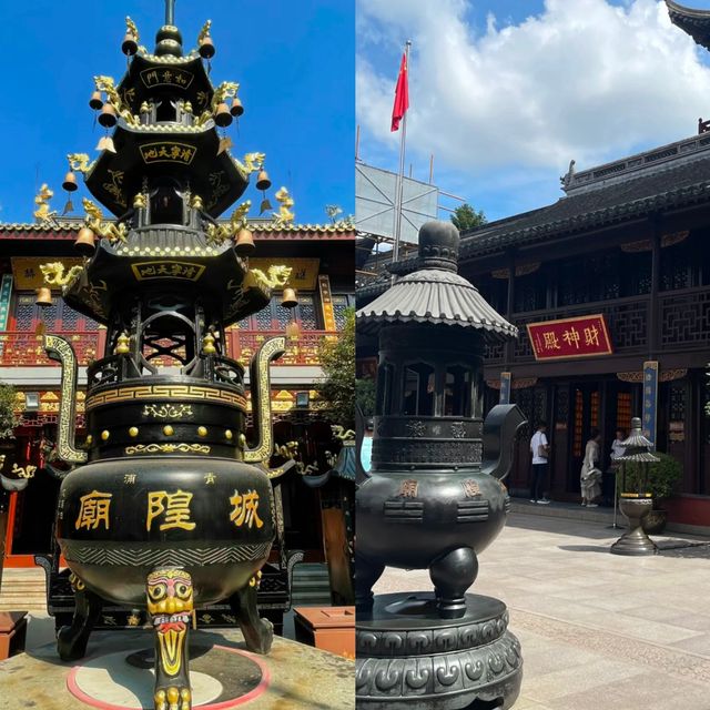 上海豫園城隍廟。。