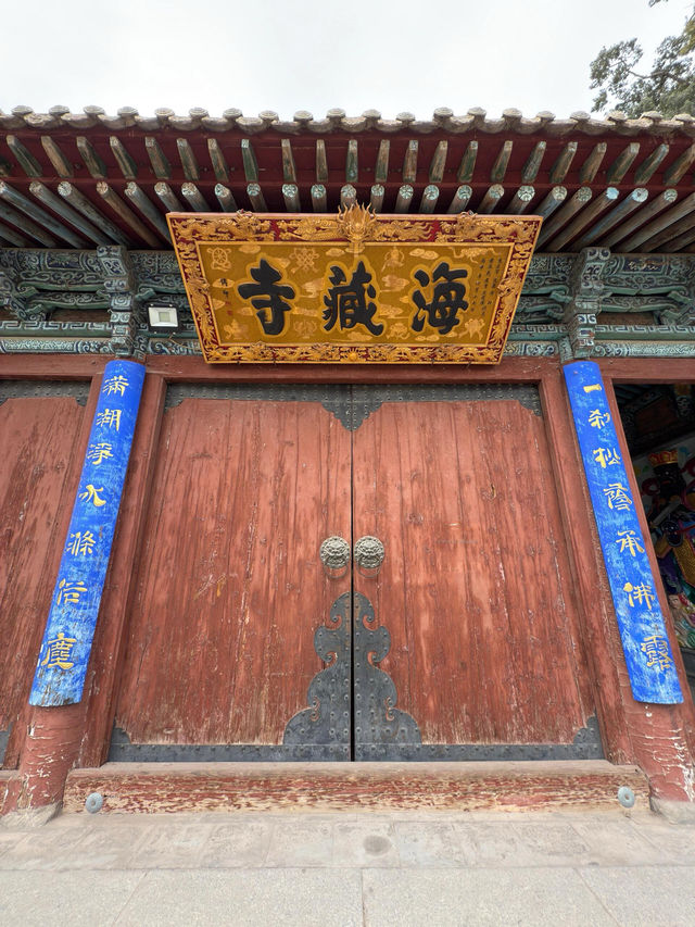 甘肅武威海藏寺——寶藏小眾國保寺院。