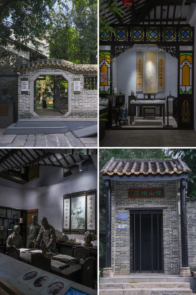 廣州鬧市裡免費小眾嶺南園林，藝術氛圍濃厚。