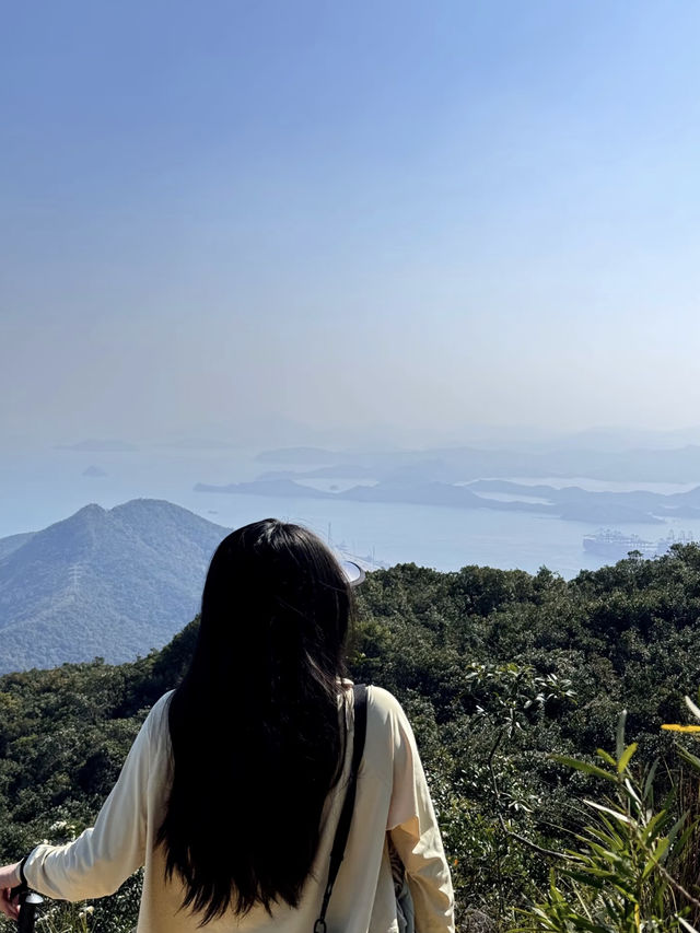 深圳爬山去哪裡當然是梅沙尖。