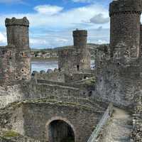 英國威爾斯Conwy Castle🏰 -很像世紀帝國的城堡