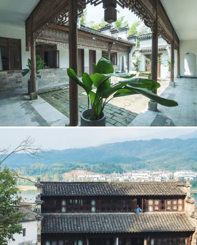 藏於園林古建築！宏村旁的寶藏溫泉酒店。
