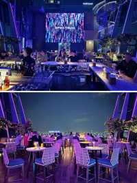 曼谷素坤逸凱悅酒店的空中酒吧和頂樓餐廳景色絕佳！