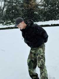 唔喺北海道真係喺西安！！雪天浸溫泉包chill嘅